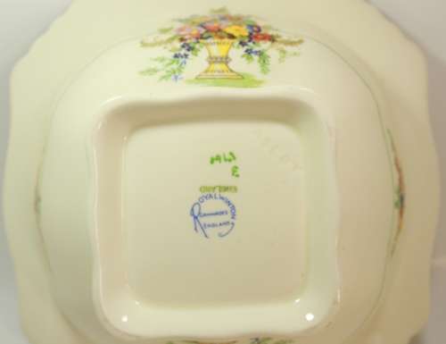 Vintage Royal Winton Grimwades Ascot Shape Tureen with Lid for Decorative Display