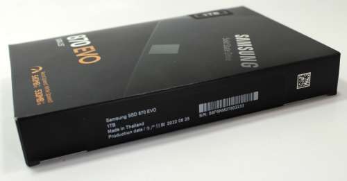 Samsung 870 EVO 1TB Solid State Drive 2.5` SATA III