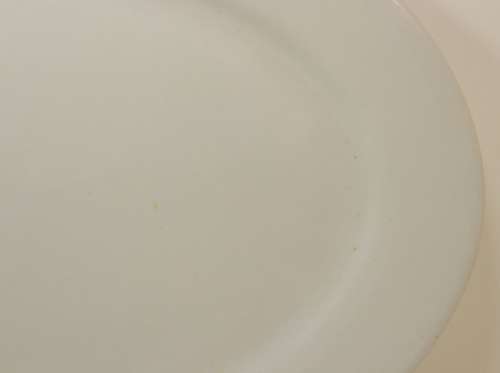 Classic Styled Wiesenthal Porzellan White Glaze Oval Canape Plate