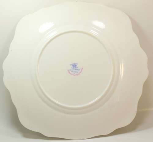Royal Albert Bone China `Kentish Rockery` Handled Cake Plate