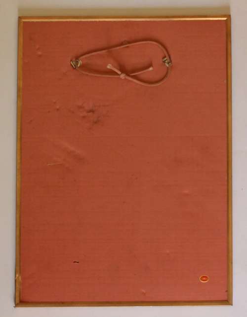 Johnnie Walker Scotch Whisky Bar Mirror in Metal Frame