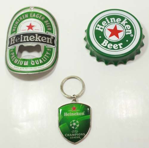 Heineken Bottle Openers and Key Ring