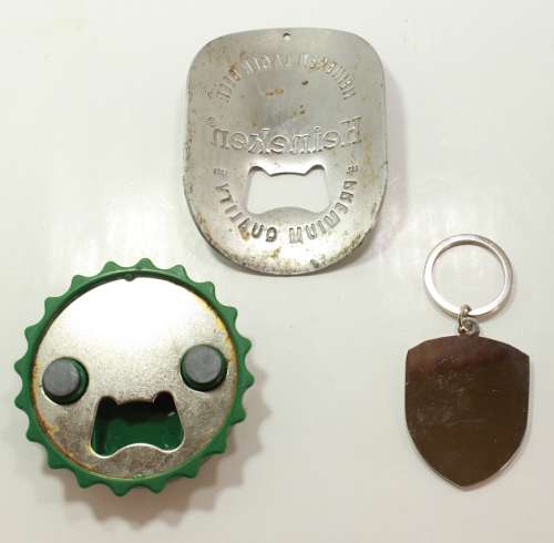 Heineken Bottle Openers and Key Ring