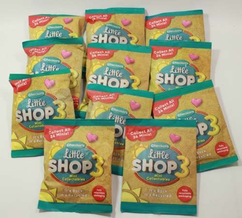 11 x Checkers Little Shop 3 Mini Collectables Sealed