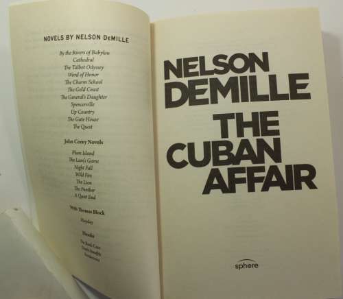 The Cuban Affair by Nelson DeMille Softcover Book