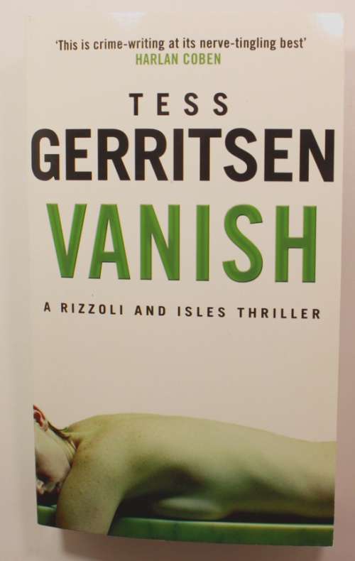 Vanish by Tess Gerritsen Softcover Book