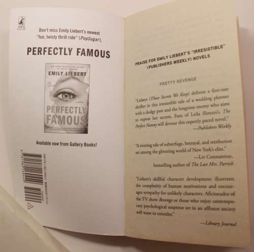 Pretty Revenge by Emily Liebert Softcover Book
