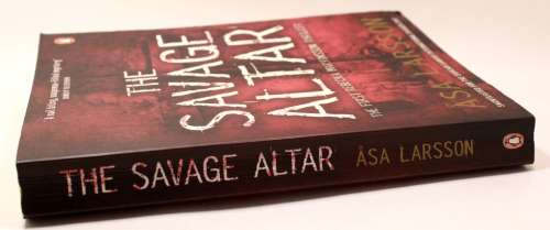 The Savage Altar by Asa Larsson Softcover Book