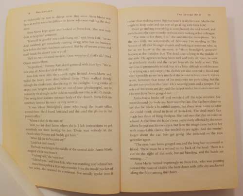 The Savage Altar by Asa Larsson Softcover Book