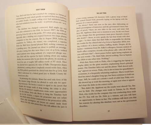 The Last Trial by Scott Turow Softcover Book