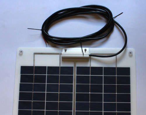 Solarland 20Watt Thinfilm Aluminium Backed Rigid Solar Panel For Campers