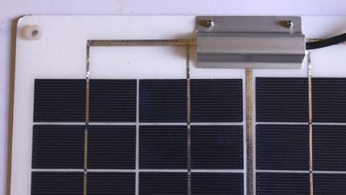 Solarland 30Watt Thinfilm Aluminium Backed Rigid Solar Panel For Campers