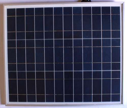 35Watt Standard Glass Framed PV Solar Panel for Campers and Caravanners