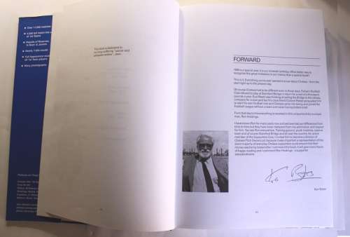 Ninety Years Of The Blues by Ron Hockings Chelsea FC 1905-1995 Hardcover Book