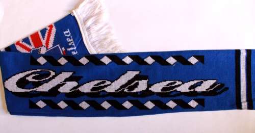 Chelsea Football Club Woven Acrylic Scarf