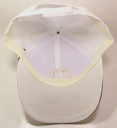 Chelsea Football Club White Peaked Cap with CFC Logo
