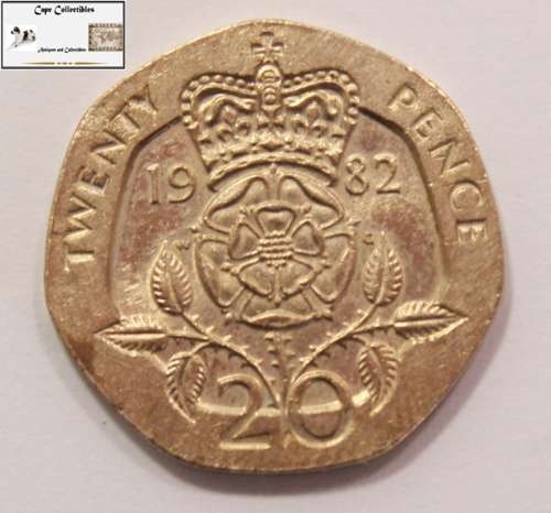 United Kingdom 20 Pence 1982 Coin Circulated