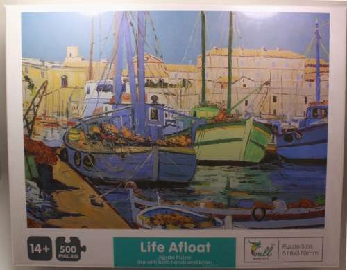 Life Afloat 500 Pieces Puzzle by Gull Sealed Box
