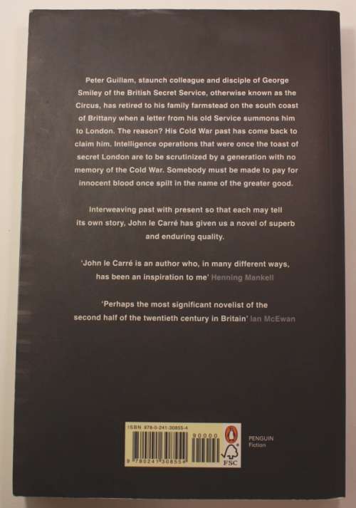 A Legacy Of Spies by John le Carre Softcover Book