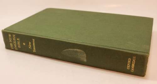 The New English Bible The New Testament Popular Edition Hardcover Book