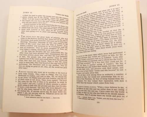 The New English Bible The New Testament Popular Edition Hardcover Book