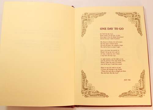 Life`s Pattern In Poetry by John G Foggitt Hardcover Book