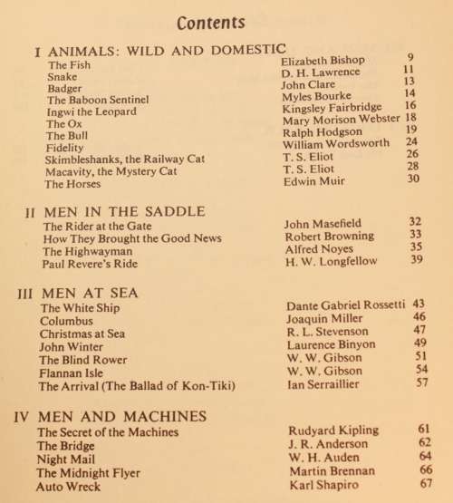 Poems Today and Yesterday Ed. by  K.B. Hartsthorne Softcover Book