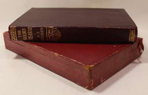 Rare Book - The Golden Treasury with Additional Poems by F.T. Palgrave Softcover Book in Box