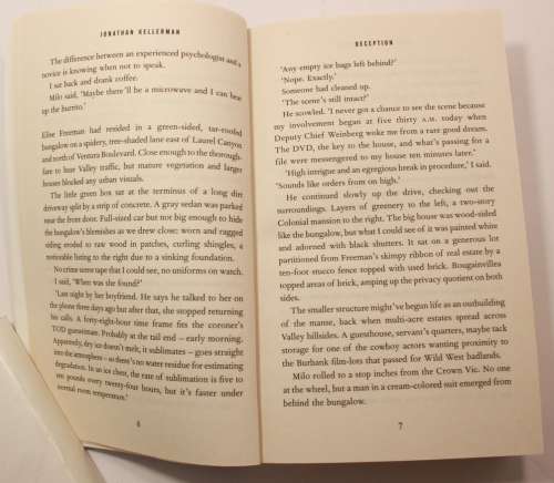 Deception by Jonathan Kellerman Softcover Book