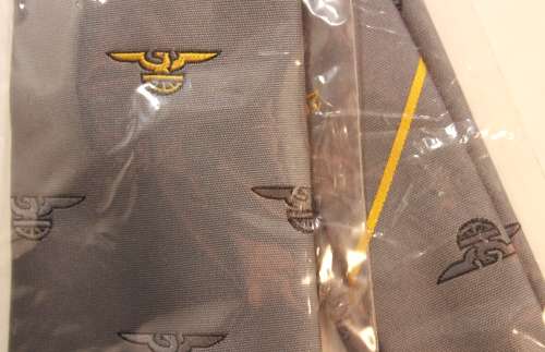 Vintage Atlas Aircraft Corporation 20th Anniversary Necktie Sealed Packet (1975)