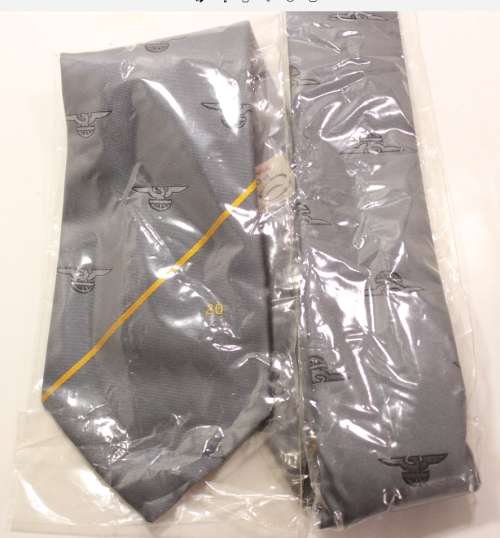Vintage Atlas Aircraft Corporation 20th Anniversary Necktie Sealed Packet (1975)