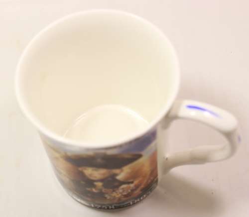 The Battle Of Trafalgar Lord Nelson Fine Bone China Mug by Allenway Of Bourne