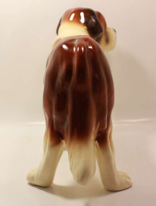 Vintage St Bernard Porcelain Figurine Made By Coopercraft