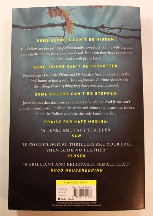 The Watcher by Kate Medina Softcover Book
