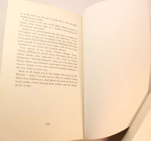 The Watcher by Kate Medina Softcover Book
