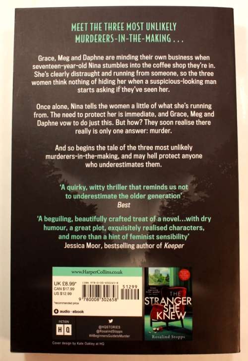 A Beginner`s Guide To Murder by Rosalind Stopps Softcover Book