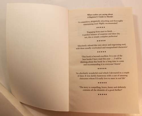 A Beginner`s Guide To Murder by Rosalind Stopps Softcover Book