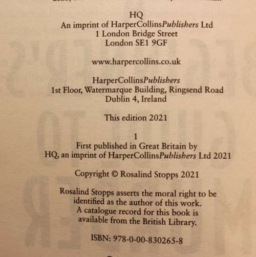 A Beginner`s Guide To Murder by Rosalind Stopps Softcover Book