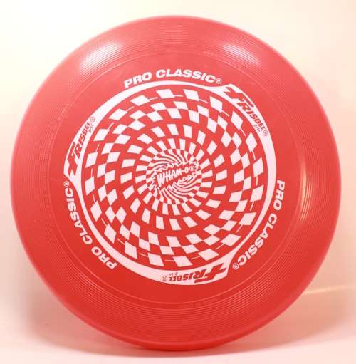 Vintage Wham-O Pro Classic Collectors Frisbee Disc Red