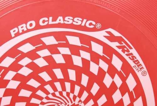 Vintage Wham-O Pro Classic Collectors Frisbee Disc Red
