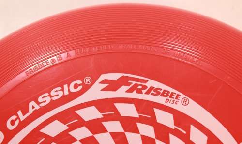Vintage Wham-O Pro Classic Collectors Frisbee Disc Red