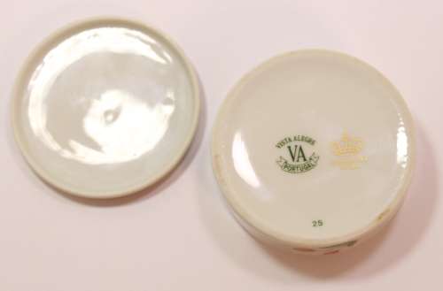 Vista Alegre `Samatra Collection` Small Trinket Bowl With Lid