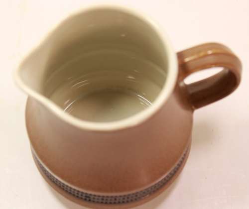 Vintage Haniwa Stone Japan `Meditation` Stoneware Sugar Bowl and Milk Jug
