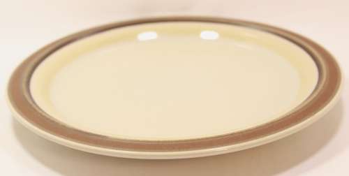 Vintage Haniwa Stone Japan `Meditation` Stoneware Side Plate