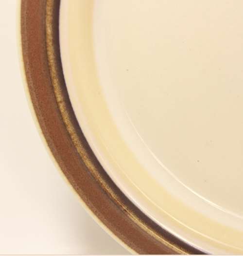 Vintage Haniwa Stone Japan `Meditation` Stoneware Side Plate