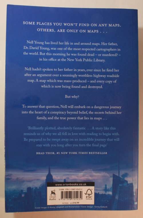The Cartographers by Peng Sheperd Softcover Book