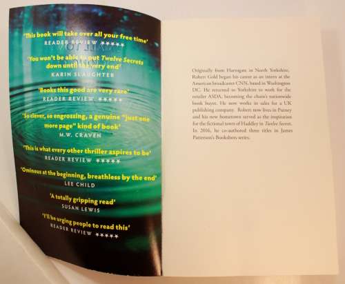 Twelve Secrets by Robert Gold Softcover Book