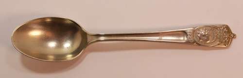 Vintage 1937 George V1 Coronation EPNS A1 Teaspoon