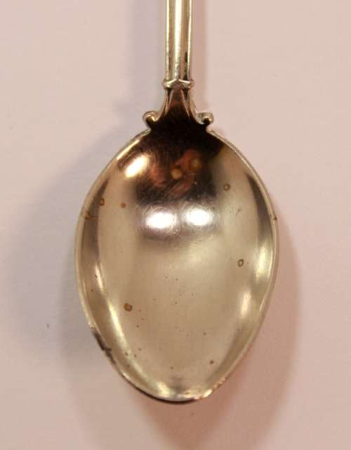 Vintage George V 1910-1935 Silver Jubilee Silver Plated Teaspoon `Presented by The Corporation Of Ea