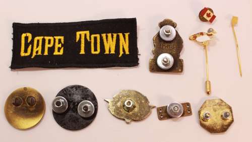 Assorted Jacket Badges and Lapel Badges